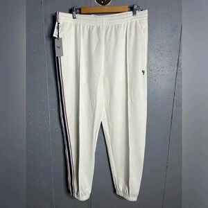 ARITZIA TNA NWT women’s white track pants, size XL